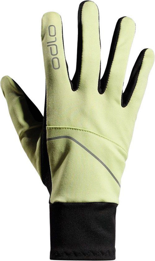 Odlo Intensity Safety Light - Unisex - L - limegroen - zwart