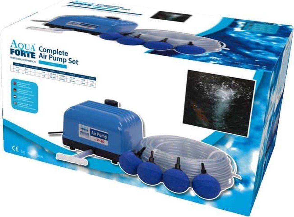 AquaForte luchtpompset V-60 - 8717605093215