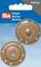 Prym Aannaaidrukknoop 35 mm beige 1 st.