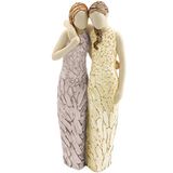 More Arora Design Ltd More Than Words Speciale vriend beeldje, Beige
