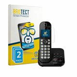 BROTECT - Screenprotector voor Panasonic KX-TGC422 - Folie Beschermfolie transparant 2 Stuks
