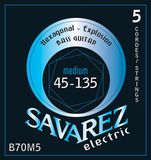 Savarez B70M5 Medium 5-snarige Basgitaar Snarenset