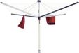 Sans marque Sèche-linge Camping - Argent - Acier - 233 cm