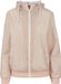 Build Your Brand Windrunner Dames Hoodie met Rits Light Pink/White Maat M