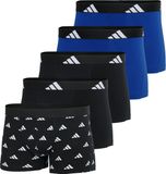 Adidas Set van 5 boxershorts voor heren - Active Flex ondergoed katoen - meerkleurig
