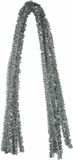 Merkloos Moebius Creativ Chenilledraad - 10x - Zilver Glitter - 8 mm x 50 cm