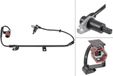 A.B.S. ABS-sensor, wieltoerental, achter, links, voor NISSAN Almera II Sedan (N16), artikelnummer 30989