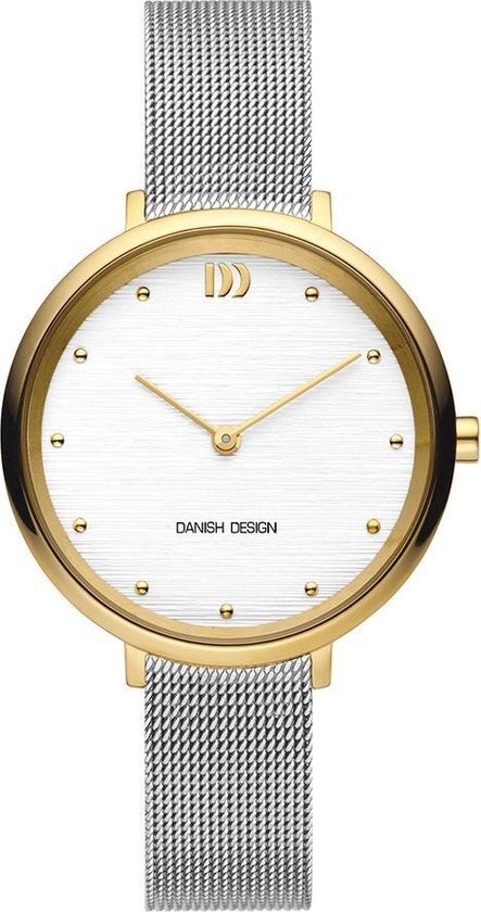 Casio Danish Design IV65Q1218 horloge dames - zilver - edelstaal doubl