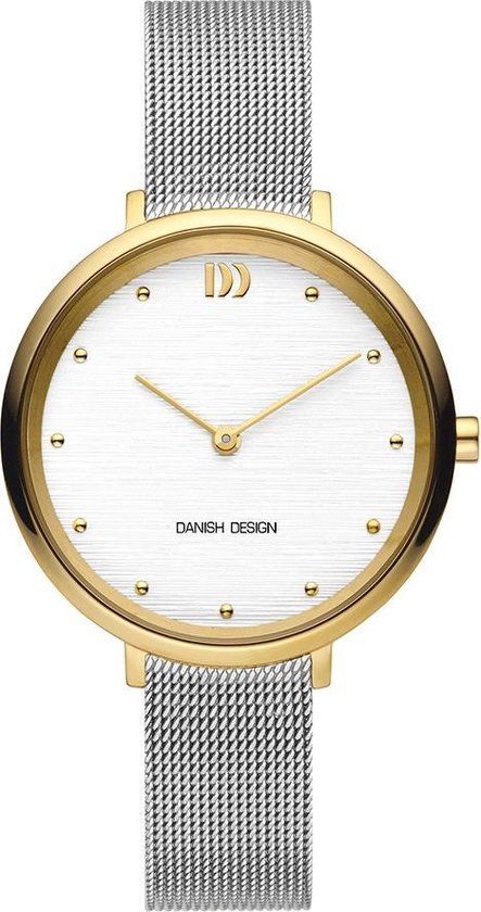 Casio DANISH DESIGN AMELIA IV65Q1218 Women's Watch - Gold/Silver - Steel - Quartz