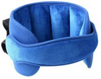 TIANNAIT Shenzhen Haorui Industrial Technology Co., Ltd. Babyhoofdsteun, slaaphulpmiddel, verstelbare hoofdsteun voor kinderzitje, zacht en comfortabel veiligheidskussen voor baby's, kinderen en volwassenen, blauw