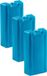 Plasticforte koelelementen - 6 stuks - 1100 ml - Blauw - Kunststof