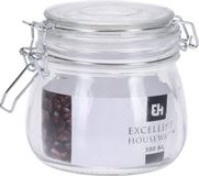 Excellent Houseware Keuken Voedsel Opslagpotten - 500 ML - Glas - Beugelsluiting