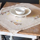 Vervaco Tafelkleed Kit Winterlandschap met Ster 80x80cm