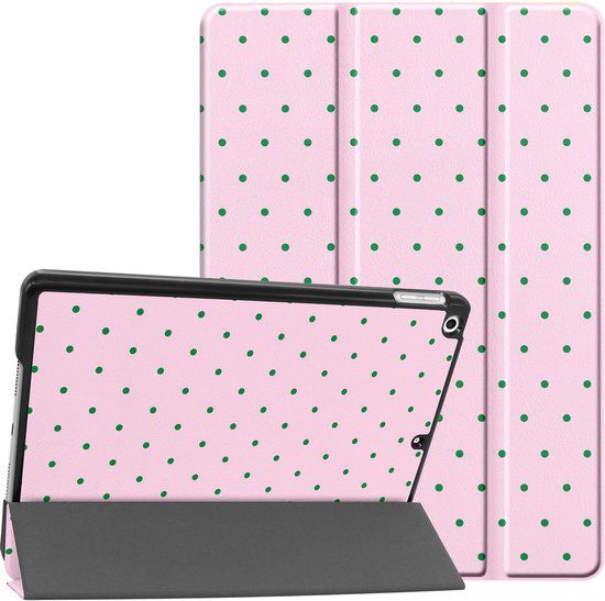 imoshion Tablet Hoes - Geschikt voor Apple iPad 9/8/7 10.2 inch (9e generatie 2021 / 8e generatie 2020 / 7e generatie 2019) - Design Trifold Bookcase
