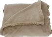 Merkloos Fleece Plaid - 180x220 cm - Taupe