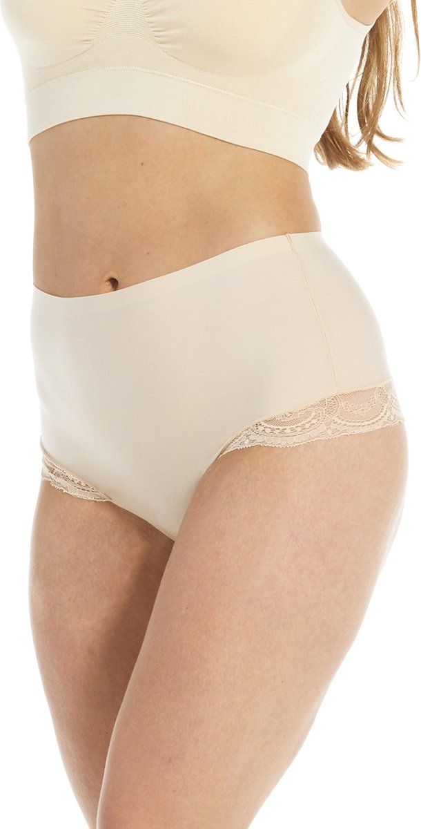 Magic Bodyfashion Dream Hi- Thong Lace - Latte - XL