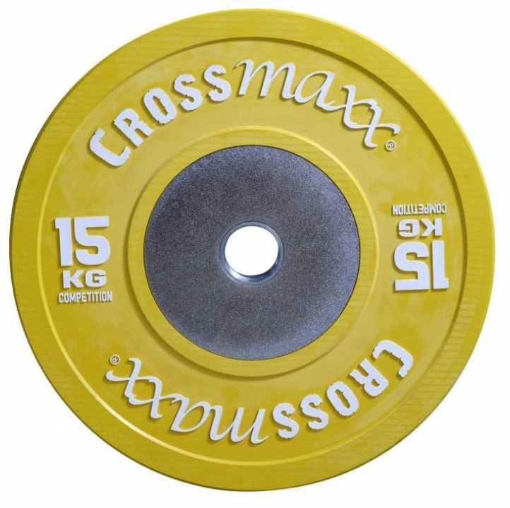 Lifemaxx Crossmaxx Competition Bumper Plate - 50 mm - 15 kg