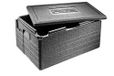 thermohauser EPP-thermobox GN 1/1 Gastrostar zwart, 50 l, met deksel en 5-kleurige insteekkaartenset