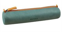 Rhodia Etui - Zachte Schooletui - Kunstleer - Rond - 5x21,5 cm - Aquablauw