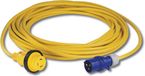 Marinco Câble d'alimentation de quai 15 mètres 16A 230V avec fiche et prise CE