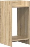 vidaXL Plantenstand Sonoma Eiken 30 x 30 x 60 cm Bewerkt Hout