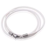 LGT JWLS LGT Jewels Waxkoord Ketting Wit - 2.5mm-65cm