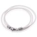 LGT JWLS LGT Jewels Waxkoord Ketting Wit - 2.5mm-65cm