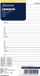 Filofax - vulling personal - adressen - wit