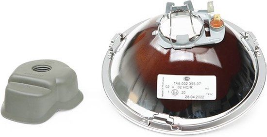 HELLA Halogeen-Optiek, koplamp - 12V - Referentiegetal: 20 - ECE - Gebogen glas - links/rechts