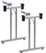 Stema SC-921 - Pieds de table pliables - 48 cm - Aluminium