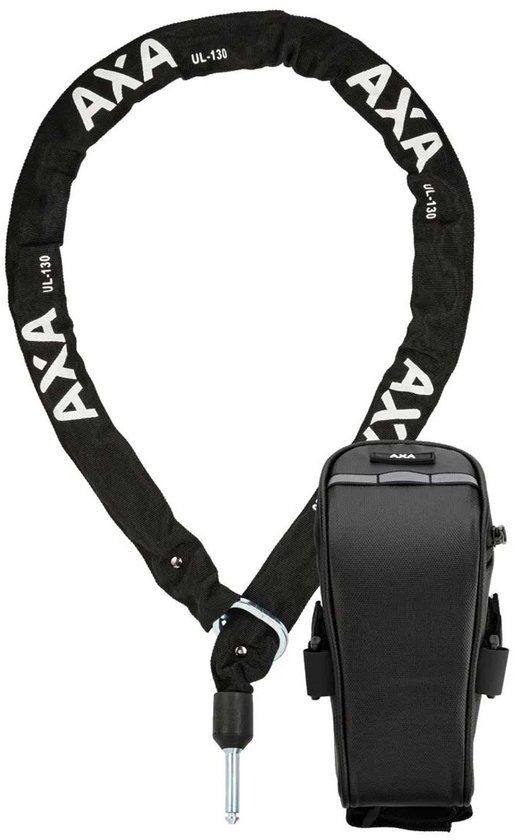 AXA ULC 130/5,5 Insteekketting – 130 cm – 5,5 mm Gehard Staal – Zwart