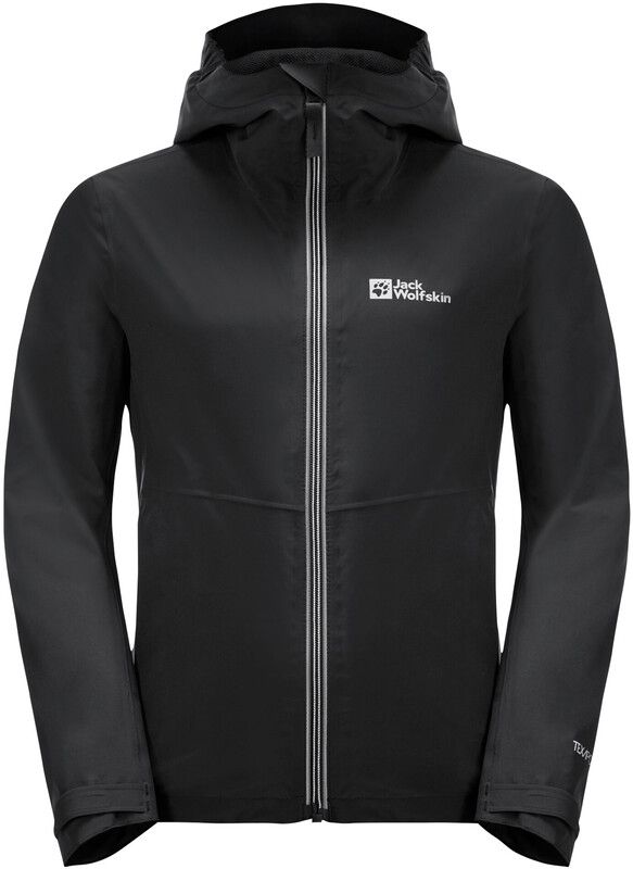 Jack Wolfskin JWP Shell Jacket - Kids - Black - Size 116 - 2023