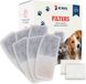 JC Pets Drinkfontein Filters - Navulling Filter voor Kattenfontein - Waterfontein voor Hond of Kat - 6 filters + 2 Pompfilters