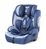 Tataway Disney Mickey Mouse Autostoeltje Met ISOFIX-bevestiging Voor Kinderveiligheid Met Een Hoogte Van 76 Tot 150 Cm Met Afbeeldingen Van Mickey Mouse En Zijn Vrienden, Op Een Blauwe Achtergrond