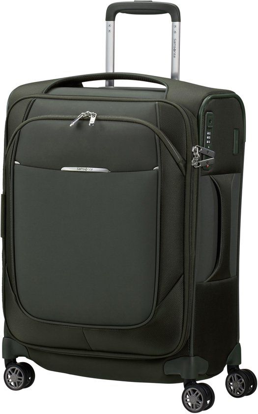 Samsonite Re-Lite Spinner 55/22 handbagage koffer - uitbreidbaar - Climbing ivy - 44 l