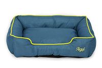 Agui Cuna Nature hondenbed, hoogwaardig, verschillende maten en kleuren, 70 x 60 x 17 cm, Turkoois