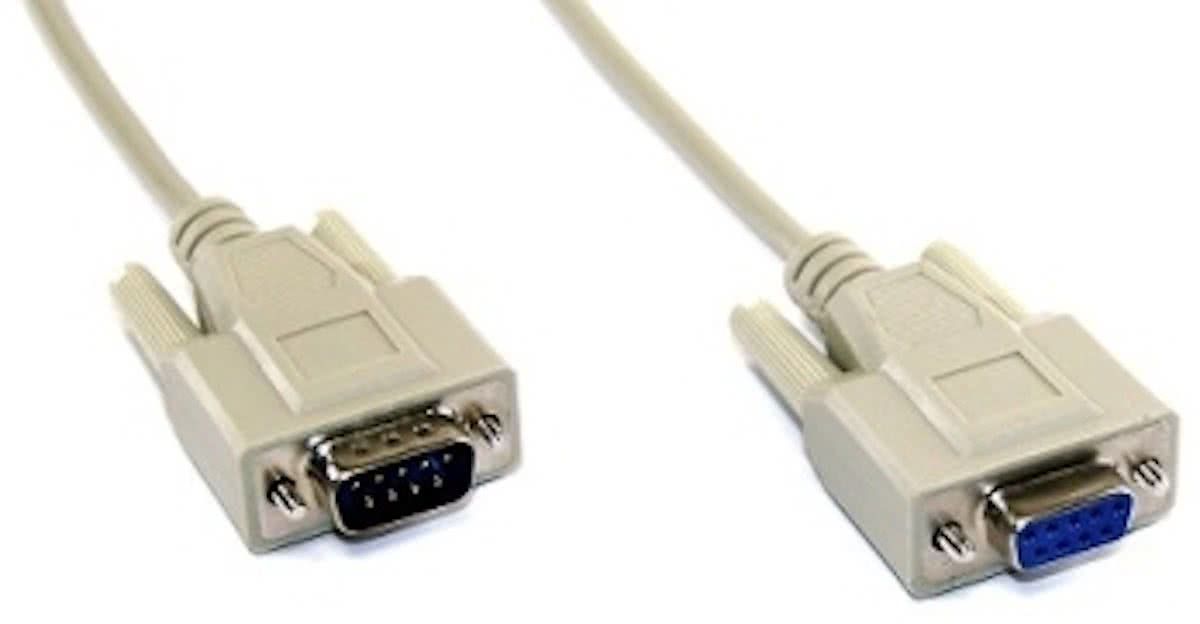 Inline Serial cable DB 9 MF 15 m