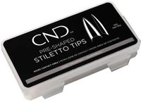 CND - Tips Pre Shaped Stiletto - 100 pcs