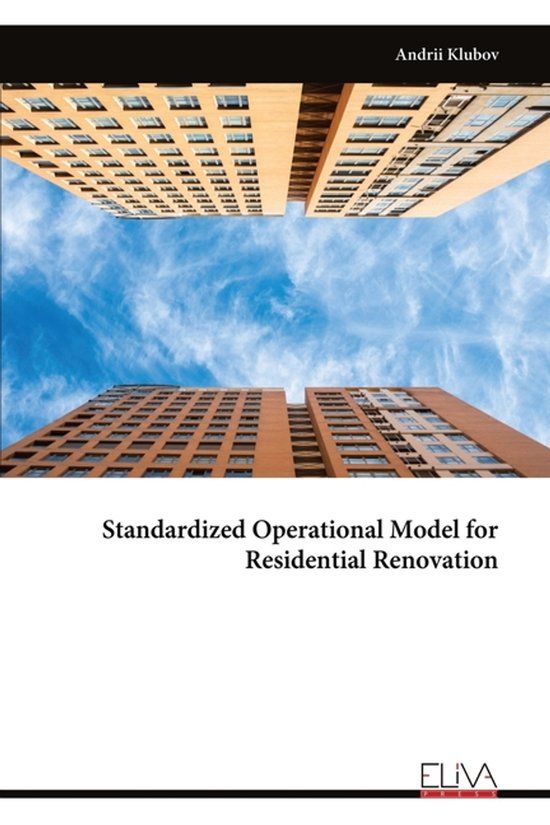 Standardized Libri GmbH Standardized Operational Model for Residential Renovation Paperback