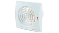 Vents VEN-100-QUIET Low Noise Energie Efficiënte Extractor Badkamer of Keuken-Standaard Ventilator voor 4" 100mm ducting, Wit