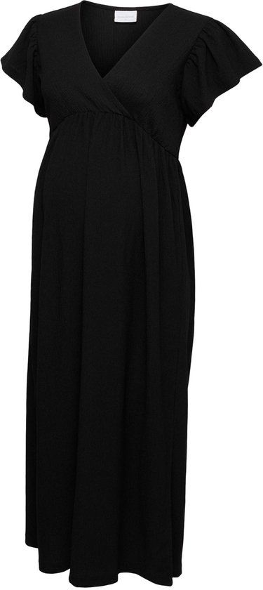 Mama Licious Jurk MLCAVI Zwangerschapsjurk Zwart XL