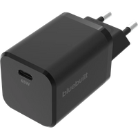 BlueBuilt Power Delivery Charger with USB C Port 65W Black