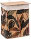 Merkloos Bamboe Wasmand - Bladeren - 60L