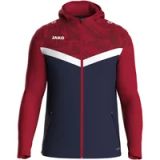 Jako Iconic Dames Trainingsjack met Capuchon en Volledige Ritssluiting