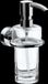 Emco Rondo 2 Zeepdispenser Kristal Helder Glas Chroom