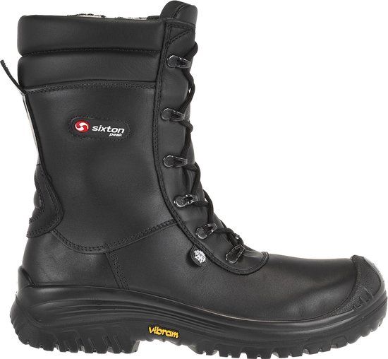 Sixton Terranova Werkschoenen Extra Hoog S3 Zwart - Maat 45