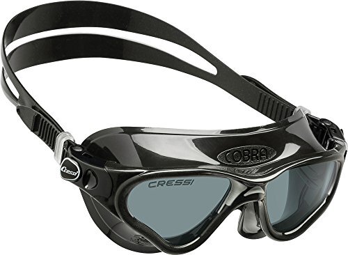 Cressi Cobra Goggles - Comfortabel zwemmasker voor volwassenen, ideaal voor het zwembad en voor de zee