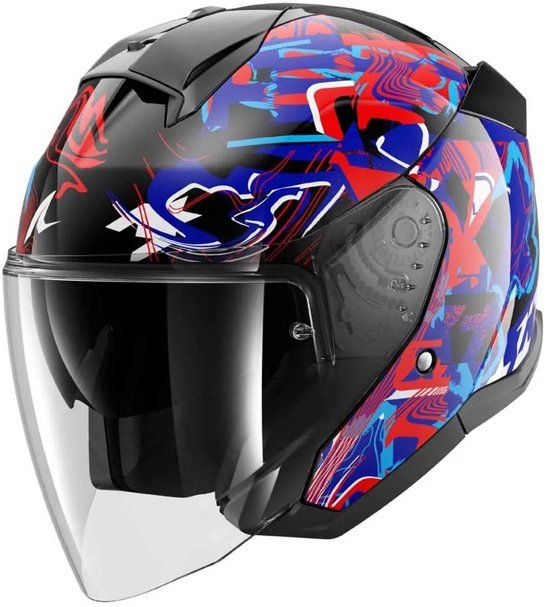 Shark Skwal Jet Pranz Helm Zwart XL