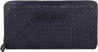 Greenland Nature Femi & Nine Portemonnee Leder 20 cm - Dames - Horizontaal - blauw