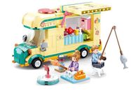Sluban Camper / Motorhome bouwspeelgoed kinderen vanaf 6 jaar – Constructiespeelgoed modelbouw caravan met accessoires – bouwdoos met 314 bouwstenen en 2 minifiguren – M38-B0960